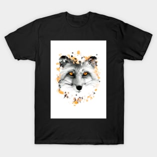 Fox with orange eyes T-Shirt